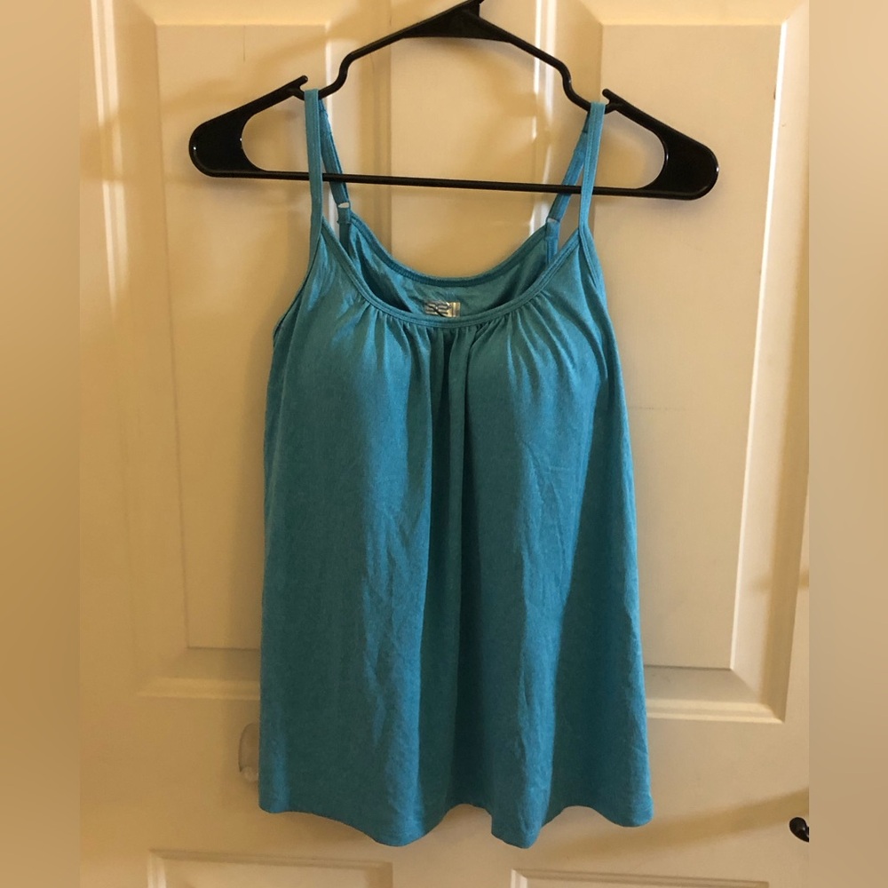 Woman’s NWT Size S Padded Teal Top